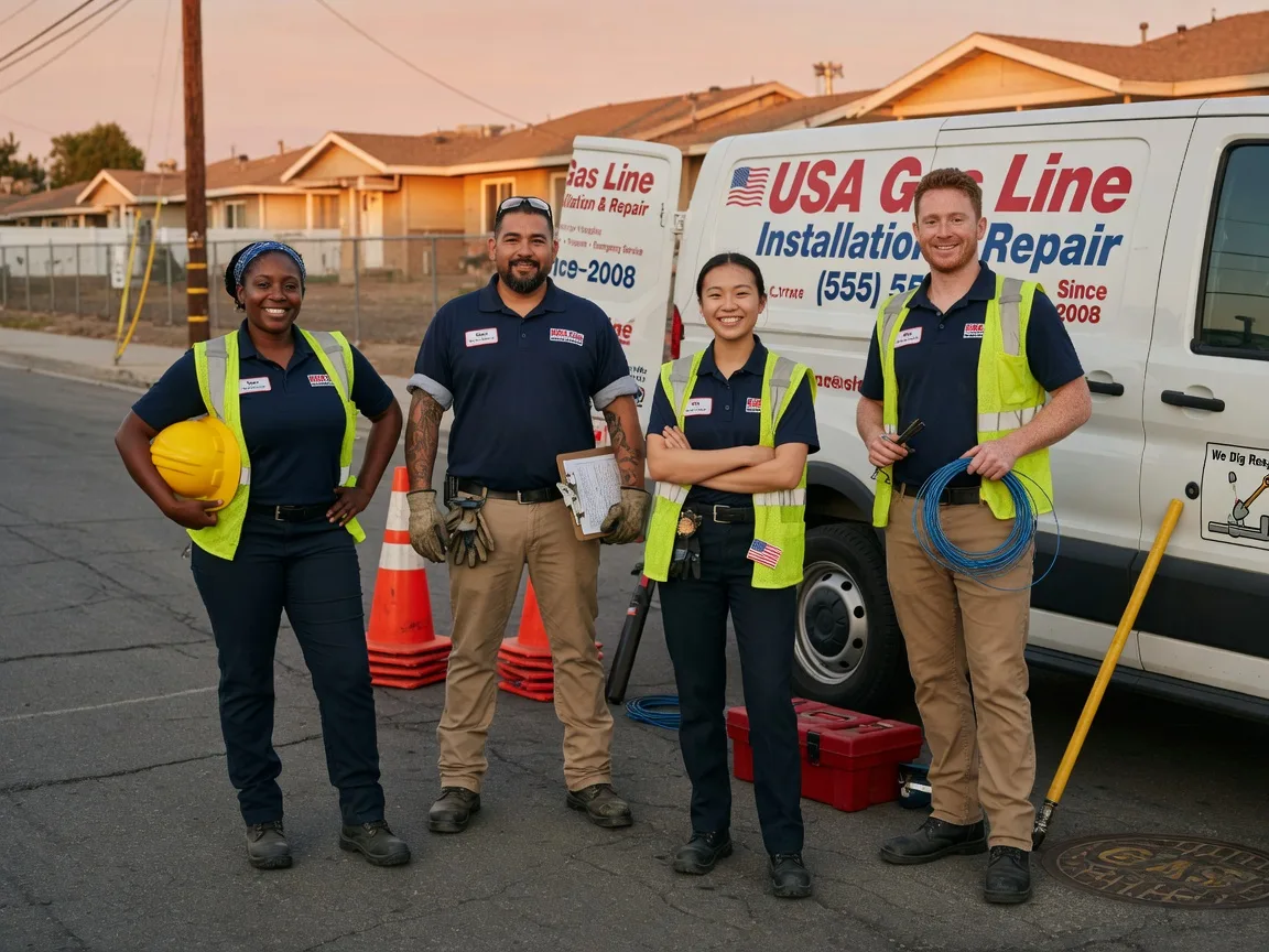 Gas Line Installation company in Franklin, VT